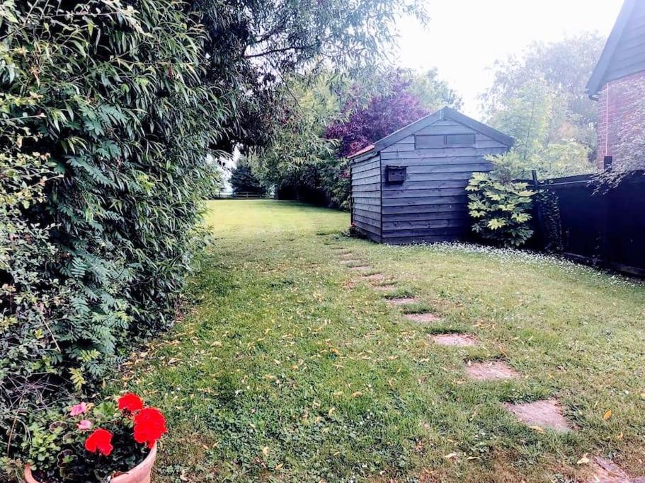 Stunning Barn Conversion Ideal For Large Families Bildeston Eksteriør billede